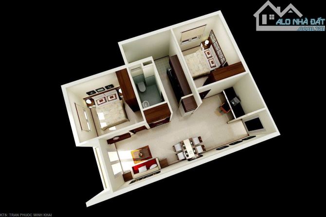 Chính chủ cần bán căn hộ Vicoland Huế - 55m2, 2PN giá chỉ 1.15 tỷ còn thương lượng - 1