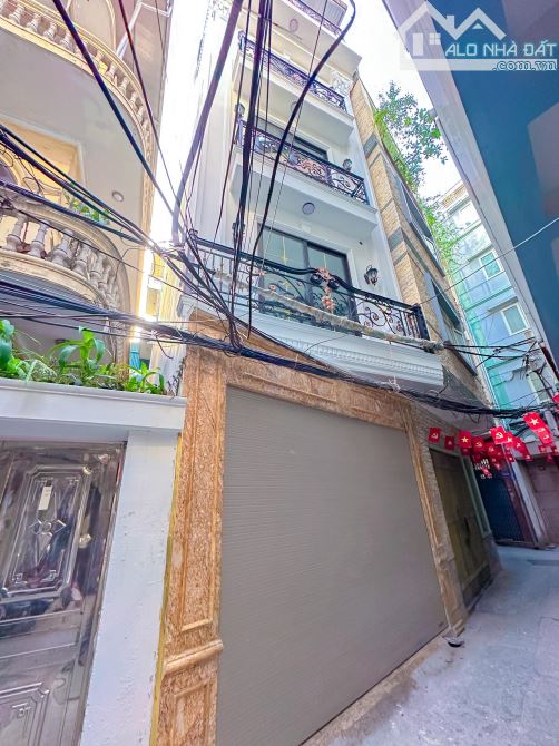 BÁN NHÀ LÔ GÓC 40m2 PHỐ VỌNG - NGÕ THÔNG - Ô TÔ ĐỖ CÁCH 20M - THANG MÁY