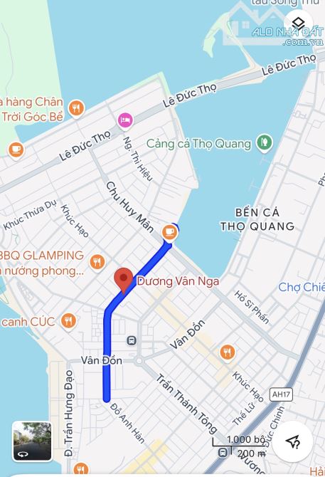 NHÀ 3 TẦNG 10M5 QUẬN SƠN TRÀ,GẦN CẦU SÔNG HÀN, KV BẮN PHÁO HOA,CẢNG CÁ 100m2 - 1