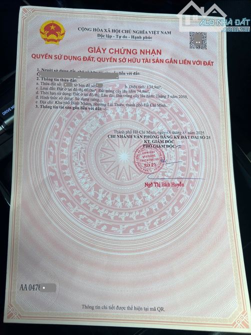 5,5Tỷ TL🔥Bán Đất Góc 2 MT_99m2_MT đường Nguyễn Hữu Cảnh, p.Bình Nhâm, Tp.Thuận An - 5