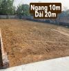 bán gấp lô đất 200m2(10x20)giá 950tr ngay đường nguyễn văn khạ thị trấn củ chi shr
