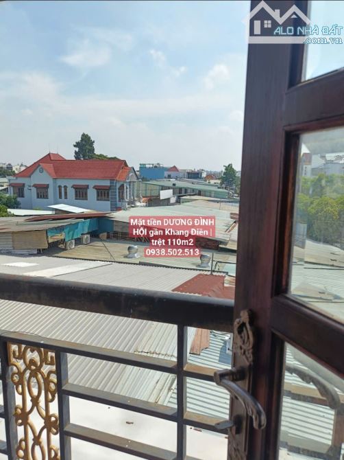 💎 (15tr) Nhà 3 tầng 2 mặt tiền DƯƠNG ĐÌNH HỘI gần KHANG ĐIỀN | 5PN có ban công - 10