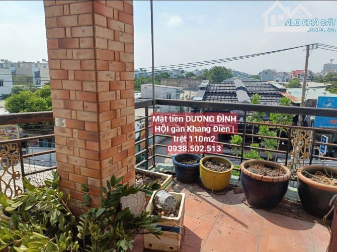 💎 (15tr) Nhà 3 tầng 2 mặt tiền DƯƠNG ĐÌNH HỘI gần KHANG ĐIỀN | 5PN có ban công - 11