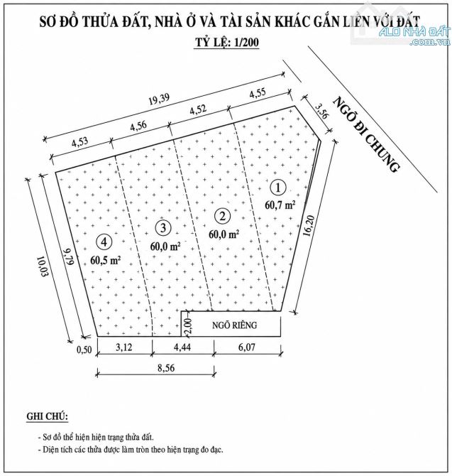 🏠 Bán đất Nam Phát 1 thông 134 Văn Cao 206m2 - Chia 4 lô đẹp - 17 tỷ - 1