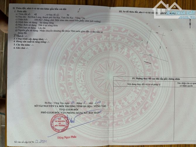 BÁN LÔ ĐẤT BIỆT THỰ KDC LAN ANH 2 – HÒA LONG - 3