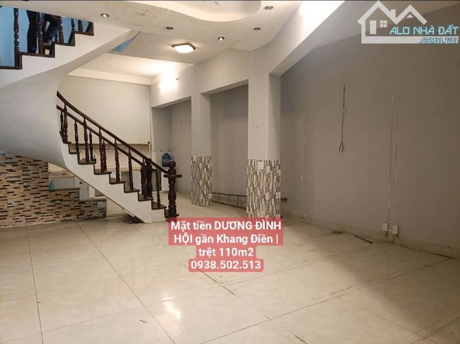 💎 (15tr) Nhà 3 tầng 2 mặt tiền DƯƠNG ĐÌNH HỘI gần KHANG ĐIỀN | 5PN có ban công - 4