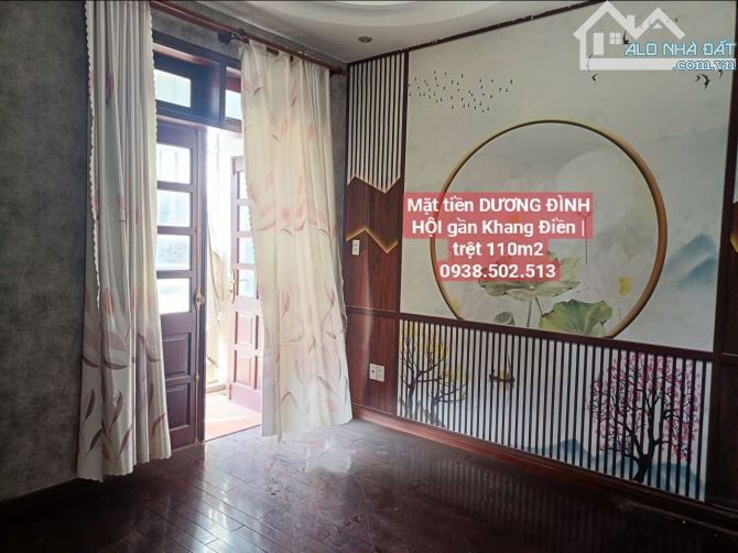 💎 (15tr) Nhà 3 tầng 2 mặt tiền DƯƠNG ĐÌNH HỘI gần KHANG ĐIỀN | 5PN có ban công - 6