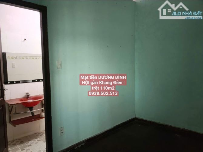 💎 (15tr) Nhà 3 tầng 2 mặt tiền DƯƠNG ĐÌNH HỘI gần KHANG ĐIỀN | 5PN có ban công - 9