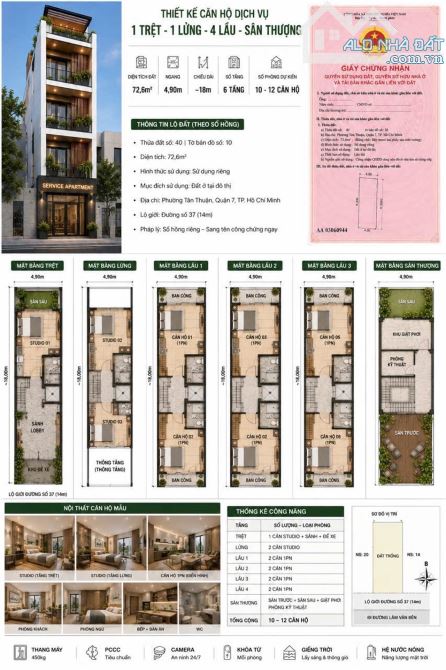 Bán Đất Quận 7_Ngay Lâm Văn Bền 93m2 - Khu xây dựng 7Tầng có Hầm,Đường nhựa 14m,nhỉnh 14tỷ - 3