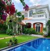 Biệt Villa Hồ Bơi Sân Vườn Thảo Điền 813m2 (20mx41m) Khu Compound  An Ninh-Giá 180 Tỷ TL