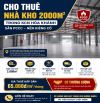 CHO THUÊ NHÀ KHO 2.000M² TRONG KCN HÒA KHÁNH – GIÁ CHỈ 65.000Đ/M² (CÓ THƯƠNG LƯỢNG)