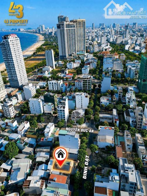 BÁN ĐẤT MT DT 91M NGANG 5M SÁT BIỂN MỸ KHÊ