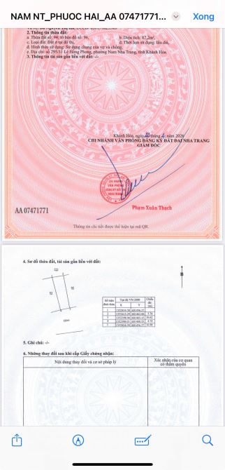 Bán Đất Hẻm Lê Hồng Phong Nha Trang Gần Vân Đồn Nở Hậu - 5