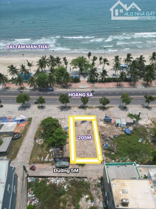 BÁN CẶP ĐẤT 2 MẶT TIỀN BIỂN HOÀNG SA, VIEW TRỰC DIỆN BIỂN MÂN THÁI, NGANG 10M - 1