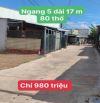 Về Tp Bà Rịa chỉ 3km -Trung tâm thị trấn Long Điền   980 triệu Ngang 5 - nở hậu 5,5