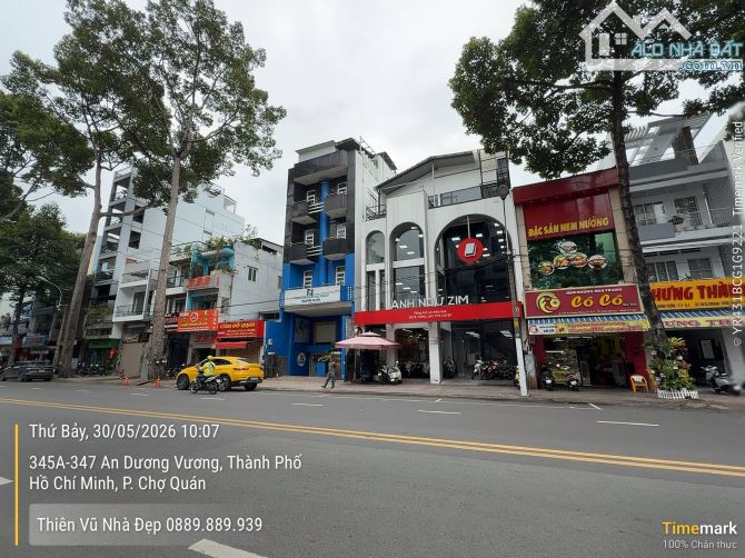 Bán mặt tiền số 333 An Dương Vương gần Lê Hồng Phong (DT: 4.8x18m, 2 lầu) phường 3, quận 5