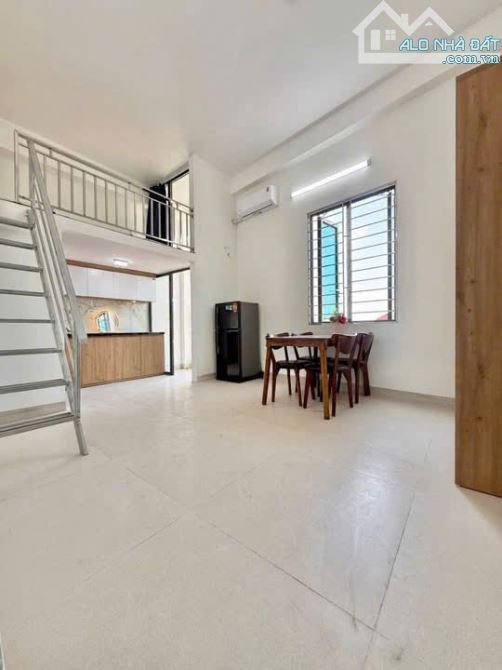 Cho Thuê CCMN 121 Tây Mỗ Nam Từ Liêm 30m2 Gác Xép Studio Cửa Sổ Ban Công Thang Máy Full Đồ - 5