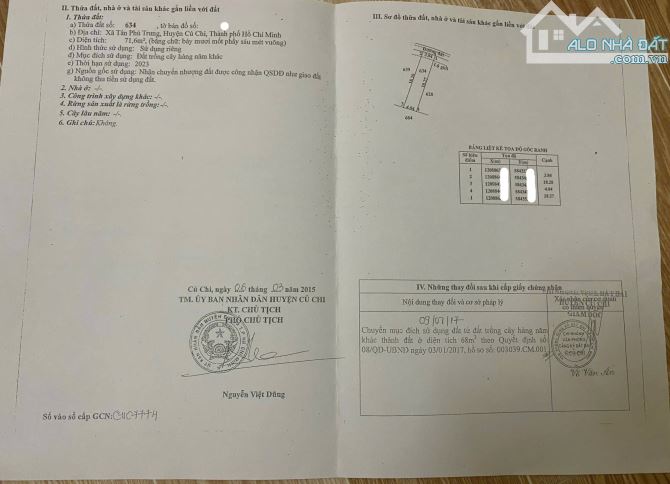 Siêu phẩm mới ra lò, SHR, 71,6m2, Giá 720 Triệu, Xã Tân Phú Trung. - 8