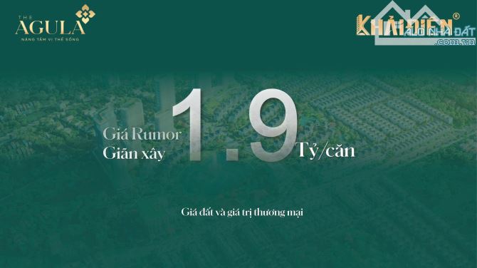 THE AGULA CƠ HỘI SỞ HỮU CĂN HỘ CHỈ TỪ 1,9 TỶ ĐỒNG Giáp TP.HCM - 1