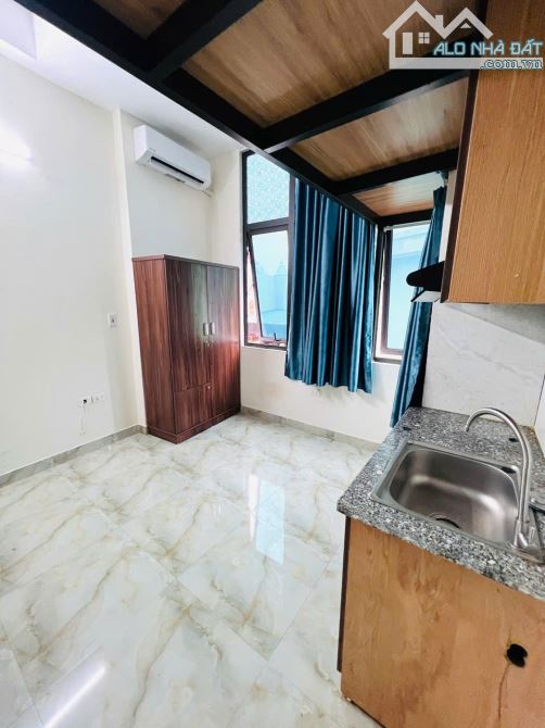 Cho Thuê CCMN 217 Trần Phú Hà Đông 25m2 Gác Xép Cửa Sổ Thang Máy Vskk Full Đồ Nhận Xe Điện - 2
