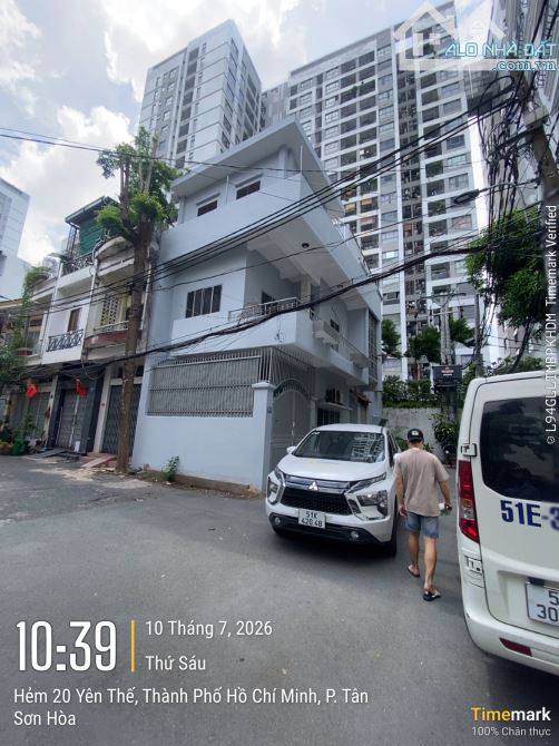 [ TB] CĂN GÓC 2 MT YÊN THẾ P.2 – GIẢM 800TR – HXH 8M – 3 TẦNG  – DT 65.8m²💰14.7🧄 - 4