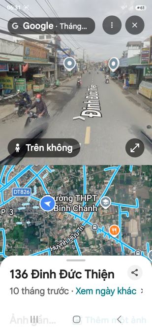 BÁN GẤP 2 LÔ MẶT TIỀN ĐINH ĐỨC THIỆN, NGANG 12X40M, KINH DOANH SẦM UẤT, FULL THỔ CƯ,GIÁ 24