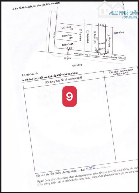 Bán 2 lô đất liền kề số 9 &10 thuộc xã Xuân Thới Sơn 95m², sổ hồng riêng, 100% thổ cư, đườ - 6