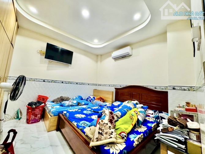 Nhà 4 tầng xây mới- mặt tiền xe hơi tránh- khu Gò Xoài- chỉ 5.xx tỷ - 3