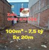 💵 7,5 Đ. 100M2 THỔ CƯ 5X 20M VUÔNG VỨC HẺM Ô TÔ 7 CHỖ LÊ TRỌNG TẤN-TÂN PHÚ.