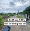 Bán đất giá cực rẻ xã Tân An gần cầu Thủ Biên. Sổ riêng thổ cư. Giá full chỉ 500 Triệu