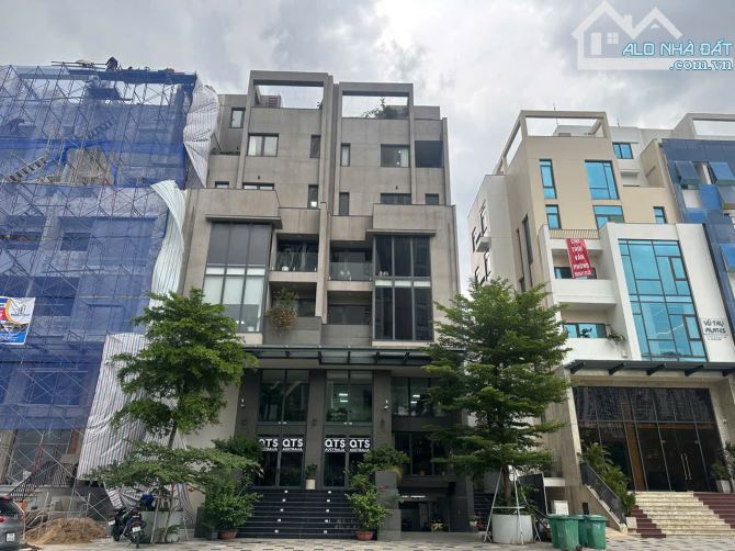 Bán tòa nhà hầm 6 tầng khu Đảo Kim Cương, Mặt tiền Bát Nàn, P. Bình Trưng, (16mx20m) 310m² - 1