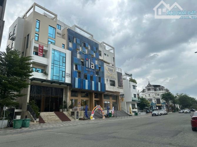 Bán tòa nhà hầm 6 tầng khu Đảo Kim Cương, Mặt tiền Bát Nàn, P. Bình Trưng, (16mx20m) 310m² - 2