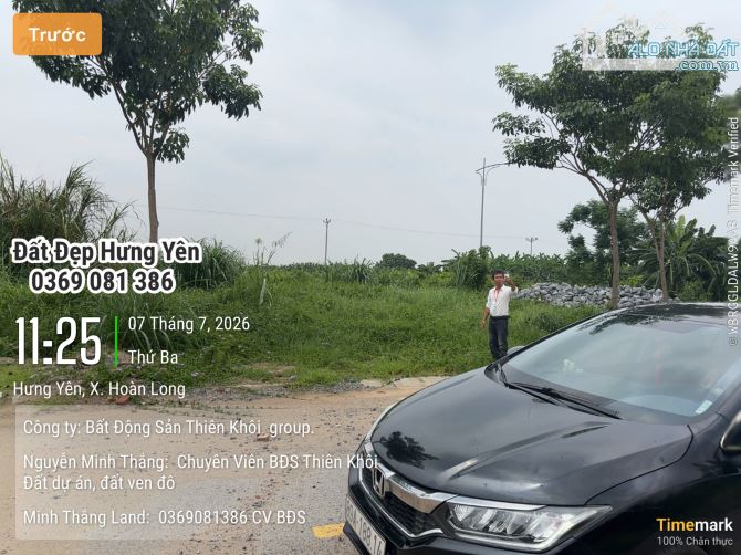 ĐẤT NGUYỄN HUỆ KHOÁI CHÂU- DT 91/91 5 18,4  2,2 TỶ