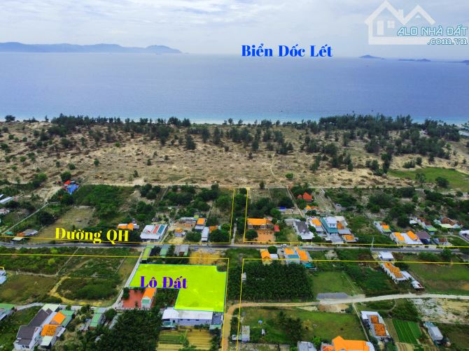 BÁN NHANH LÔ ĐẤT SÁT BIỂN DỐC LẾT – NINH HẢI, NINH HÒA SIÊU ĐẸP - 2