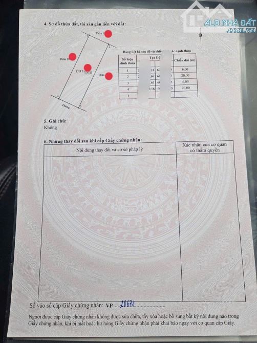 BÁN ĐẤT ĐÔNG SƠN BÍCH ĐÀO S 120M2 - MT 6M - H NAM - 4