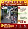 🔥 BÁN ĐẤT KIỆT ÂU CƠ SÁT CHỢ - DIỆN TÍCH KHỦNG 370M² 🔥