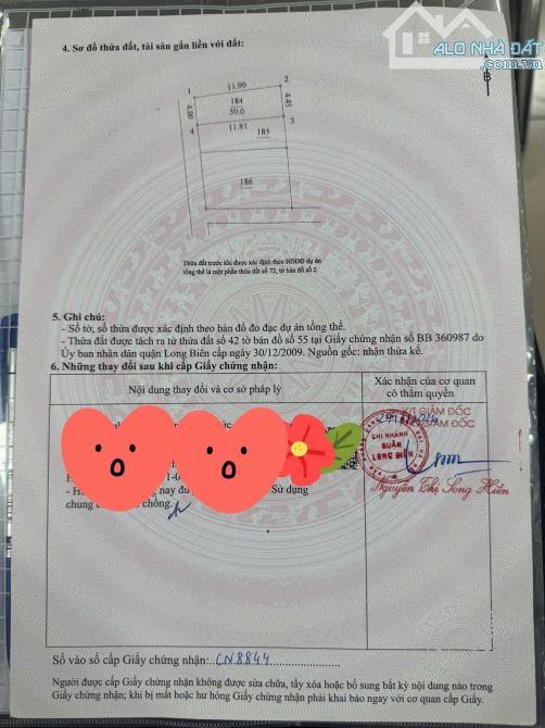 BÁN ĐẤT THƯỢNG THANH 50M, Ô TÔ VÀO ĐẤT,  8 XTY - 3
