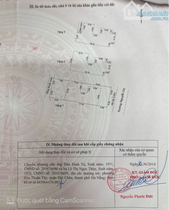 Bán đất mặt tiền Nguyễn Dữ, 300m² ngang 10m, hướng Đông Nam, giá 22,5 tỷ