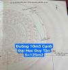 Đường 10m5 cạnh Đại Học Duy Tân kề góc Hoàng Minh Thảo. S= 125m2 ( 5x25), Giá: 6.35 tỷ