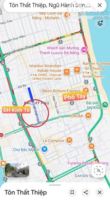 🆘️SẬP SÂU 13,3 TỶ: 110m2 x 3 Tầng Tôn Thất Thiệp, sát Phố Tây An Thượng, Biển Mỹ Khê - 4