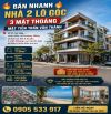 🔥🔥 BÁN NHANH NHÀ 2 LÔ GÓC – 3 MẶT THOÁNG MẶT TIỀN TRẦN VĂN THÀNH 🔥