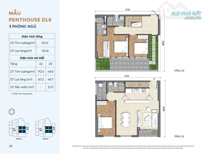 Sở hữu Penthouse Precia Quận 2 – Dt 142m² - 3PN – Ngay nút giao An Phú - 4