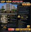 SẬP HẦM TOÀ CĂN HỘ 6 TẦNG LÔ GÓC 2 MẶT TIỀN KHUÊ TRUNG – DÒNG TIỀN 70TR/THÁNG – CHỈ 13.X