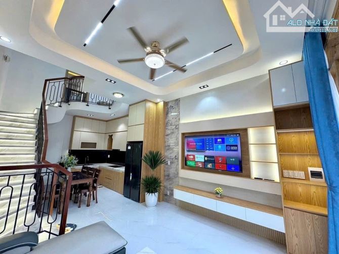 Chính chủ bán nhà 3 tầng 3 mê FUNL nội thất kiệt OTO đậu đỗ Tôn Đức Thắng - 7
