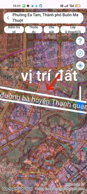 Đất hẻm 165 Vạn Xuân, đường bê tông hẻm thông.  Dt: 5x20 thổ cư 100% (khu này rất ít lô có - 3