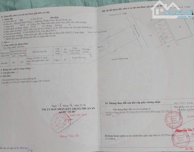 Bán đất thổ cư Thuận Giao Thuận An 940m, phù hợp kho xưởng kinh doanh, chdv , sát Legacy - 6