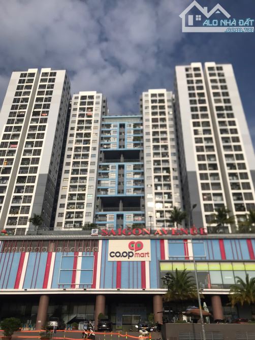 Bán nhà chung cư Saigon Avenue 2.8 tỷđ, 62m2 , 2PN 2WC, mặt tiền đường Vành đai 2 (đoạn G