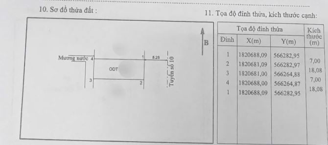 Đất KQH Hoàng Quốc Việt (Lang Xá Cồn) 126m2 rộng 7m
