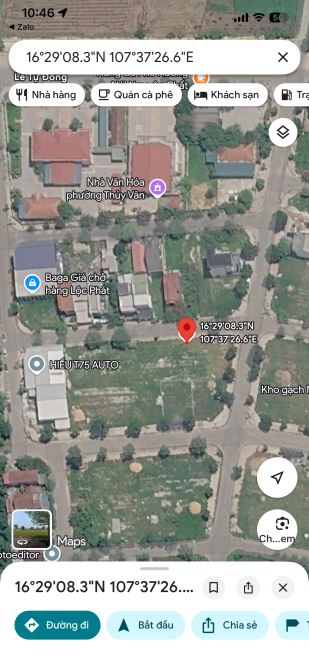 Đất đẹp 300m2 KQH Thuỷ Vân TD2, Huế giá rẻ - 4