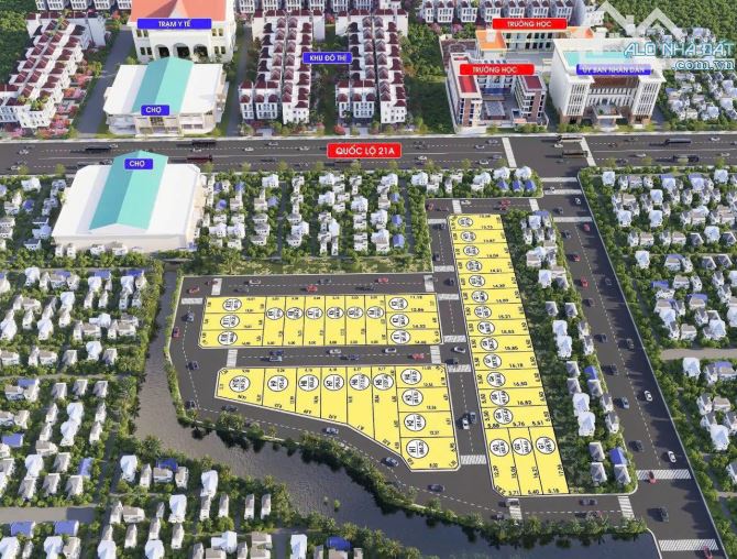 Bán đất nền,2 mặt  tiền diện tích 82m giá 583tr - 1